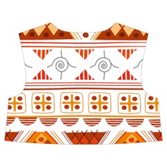 Bright Aztec Ethnic Seamless Pattern Kids  Midi Sailor Dress from ArtsNow.com Back Top