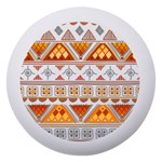 Bright Aztec Ethnic Seamless Pattern Dento Box with Mirror