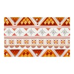 Bright Aztec Ethnic Seamless Pattern Banner and Sign 5  x 3 