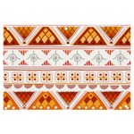 Bright Aztec Ethnic Seamless Pattern Banner and Sign 6  x 4 