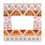 Bright Aztec Ethnic Seamless Pattern White Box Photo Frame 4  x 6 