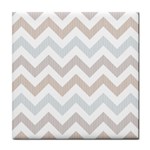 Colored Zigzag Seamless Patterns Tile Coaster