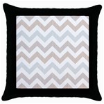 Colored Zigzag Seamless Patterns Throw Pillow Case (Black)