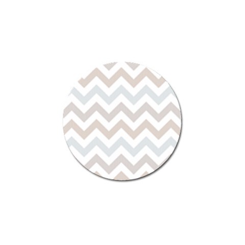 Colored Zigzag Seamless Patterns Golf Ball Marker from ArtsNow.com Front