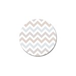 Colored Zigzag Seamless Patterns Golf Ball Marker (4 pack)