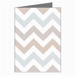 Colored Zigzag Seamless Patterns Greeting Cards (Pkg of 8)