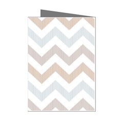 Colored Zigzag Seamless Patterns Mini Greeting Cards (Pkg of 8) from ArtsNow.com Left