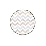 Colored Zigzag Seamless Patterns Hat Clip Ball Marker