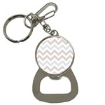 Colored Zigzag Seamless Patterns Bottle Opener Key Chain