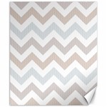 Colored Zigzag Seamless Patterns Canvas 8  x 10 