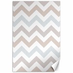 Colored Zigzag Seamless Patterns Canvas 24  x 36 