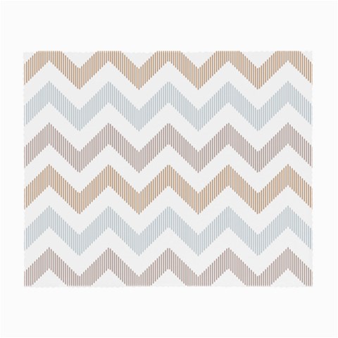 Colored Zigzag Seamless Patterns Small Glasses Cloth (2 Sides) from ArtsNow.com Front