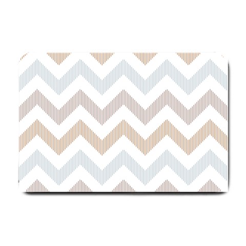 Colored Zigzag Seamless Patterns Small Doormat from ArtsNow.com 24 x16  Door Mat