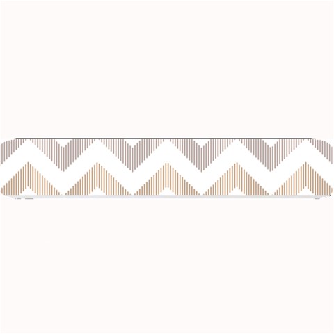 Colored Zigzag Seamless Patterns Small Bar Mat from ArtsNow.com 24 x4  Bar Mat