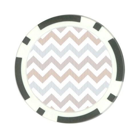 Colored Zigzag Seamless Patterns Poker Chip Card Guard from ArtsNow.com Back