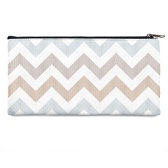 Colored Zigzag Seamless Patterns Pencil Case from ArtsNow.com Back