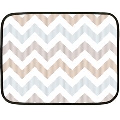 Colored Zigzag Seamless Patterns Two Sides Fleece Blanket (Mini) from ArtsNow.com 35 x27  Blanket Back