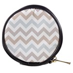 Colored Zigzag Seamless Patterns Mini Makeup Bag