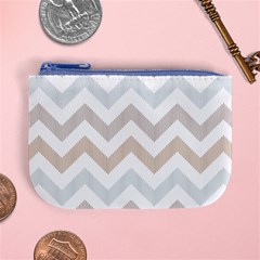 Colored Zigzag Seamless Patterns Mini Coin Purse from ArtsNow.com Front