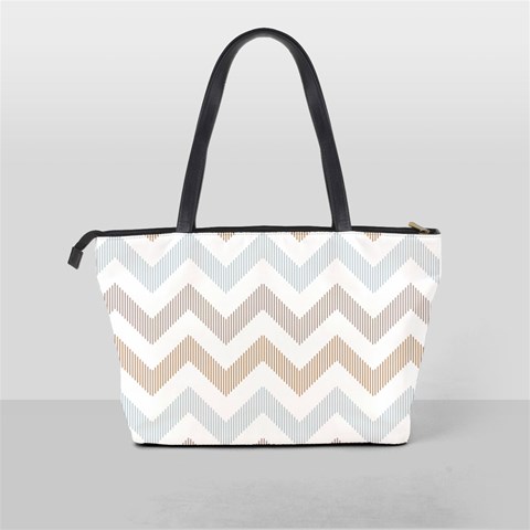 Colored Zigzag Seamless Patterns Classic Shoulder Handbag from ArtsNow.com Back