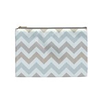 Colored Zigzag Seamless Patterns Cosmetic Bag (Medium)