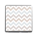 Colored Zigzag Seamless Patterns Memory Card Reader (Square 5 Slot)