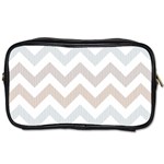 Colored Zigzag Seamless Patterns Toiletries Bag (One Side)