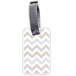 Colored Zigzag Seamless Patterns Luggage Tag (one side)