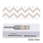 Colored Zigzag Seamless Patterns Memory Card Reader (Stick)