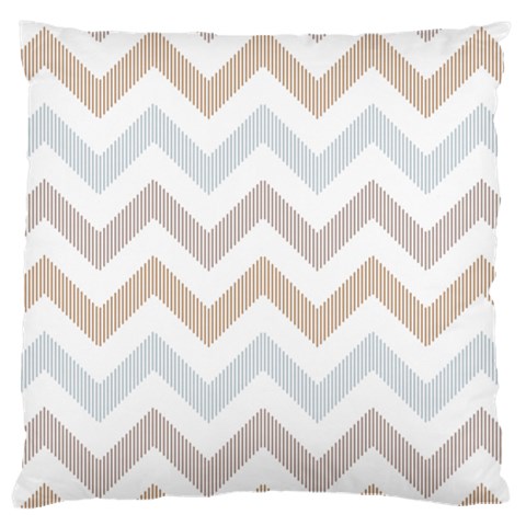 Colored Zigzag Seamless Patterns Large Cushion Case (Two Sides) from ArtsNow.com Back