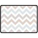 Colored Zigzag Seamless Patterns Two Sides Fleece Blanket (Large)