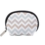 Colored Zigzag Seamless Patterns Accessory Pouch (Small)