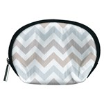 Colored Zigzag Seamless Patterns Accessory Pouch (Medium)