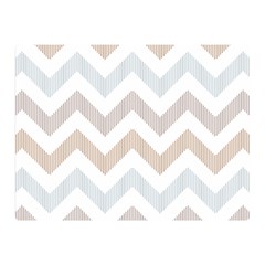 Colored Zigzag Seamless Patterns Two Sides Premium Plush Fleece Blanket (Mini) from ArtsNow.com 35 x27  Blanket Front