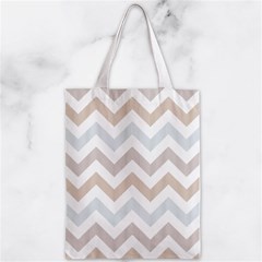 Colored Zigzag Seamless Patterns Zipper Classic Tote Bag from ArtsNow.com Back