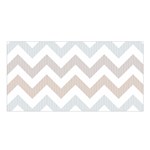 Colored Zigzag Seamless Patterns Satin Shawl 45  x 80 