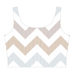 Colored Zigzag Seamless Patterns Midi Sleeveless Dress from ArtsNow.com Top Back