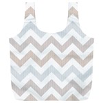 Colored Zigzag Seamless Patterns Full Print Recycle Bag (XXL)