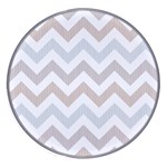 Colored Zigzag Seamless Patterns Wireless Fast Charger(White)