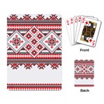 Retro Knitting Patterns Seamless Playing Cards Single Design (Rectangle)