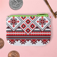 Retro Knitting Patterns Seamless Mini Coin Purse from ArtsNow.com Back