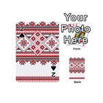 Retro Knitting Patterns Seamless Playing Cards 54 Designs (Mini)