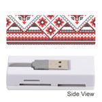 Retro Knitting Patterns Seamless Memory Card Reader (Stick)