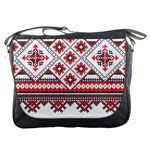 Retro Knitting Patterns Seamless Messenger Bag