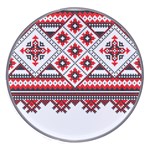 Retro Knitting Patterns Seamless Wireless Fast Charger(White)