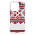 Retro Knitting Patterns Seamless iPhone 14 Pro TPU UV Print Case