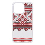 Retro Knitting Patterns Seamless iPhone 13 Pro TPU UV Print Case