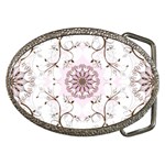 Floral Flora Flower Seamless Pattern Belt Buckles