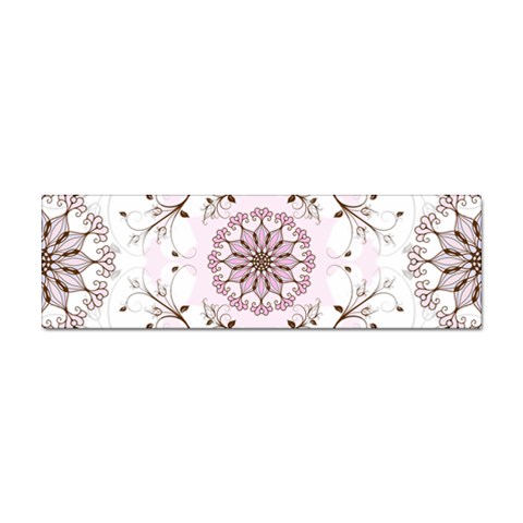 Floral Flora Flower Seamless Pattern Sticker Bumper (100 pack) from ArtsNow.com Front