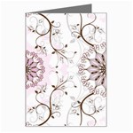 Floral Flora Flower Seamless Pattern Greeting Card